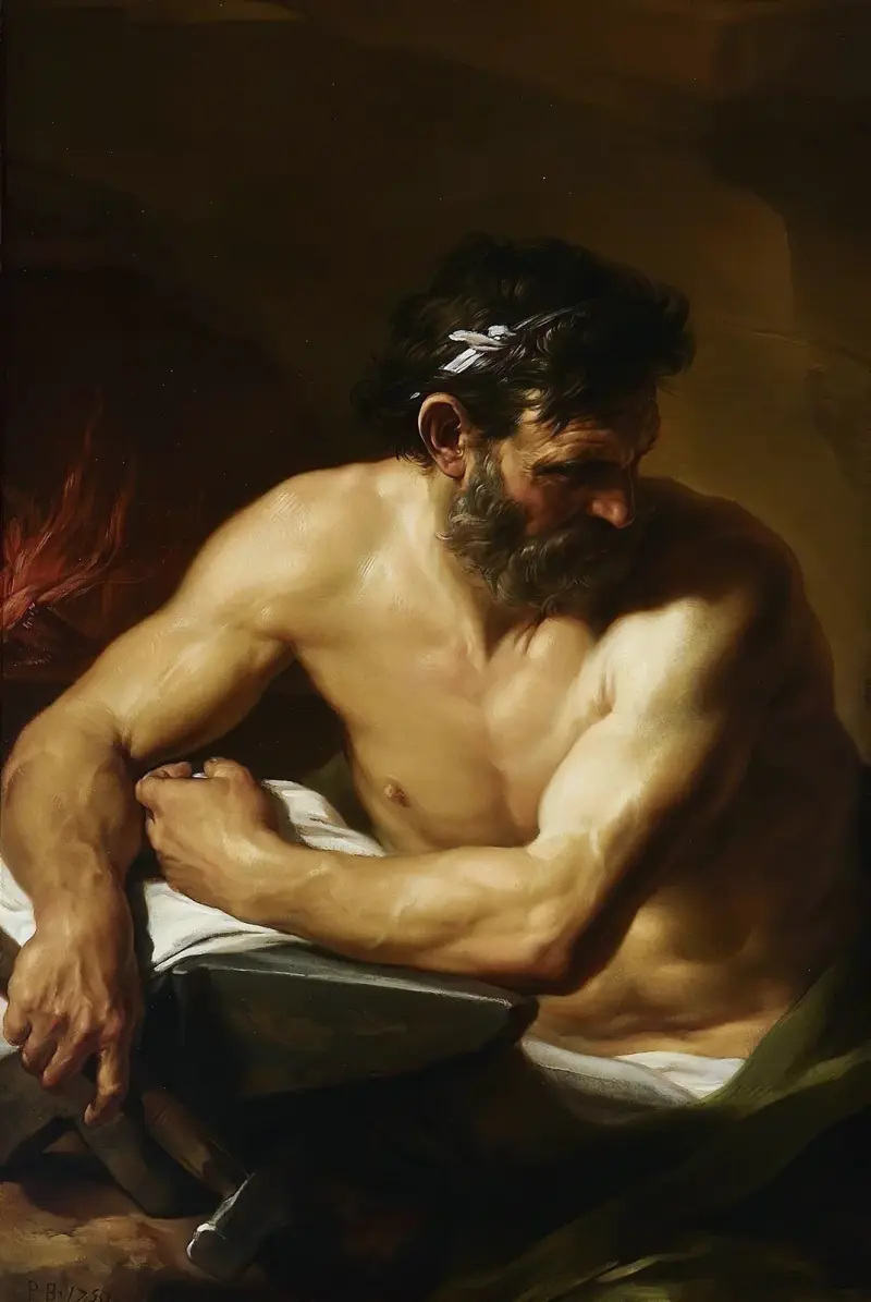 Wulkan, Pompeo Batoni