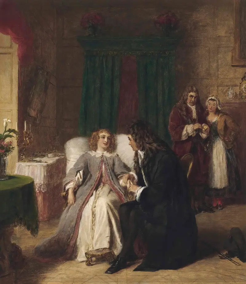 Zdravý nemocný, William Powell Frith