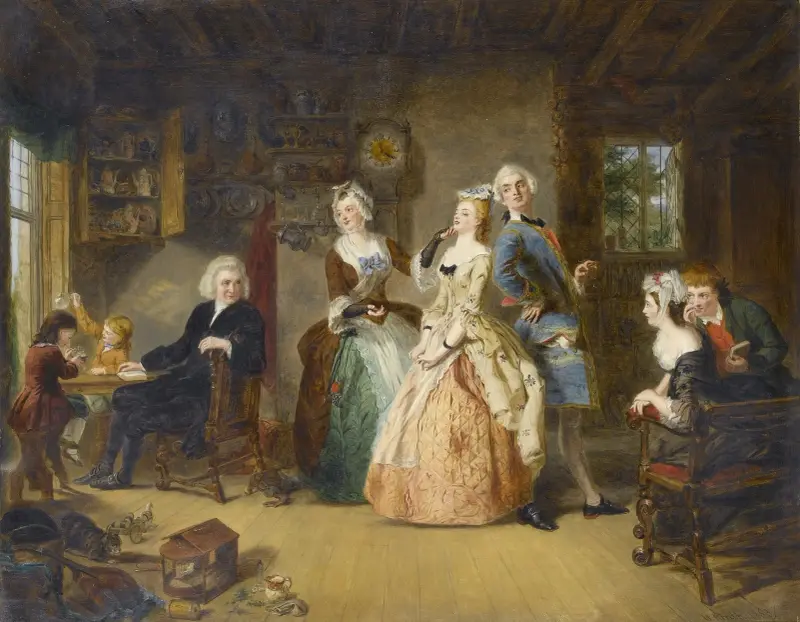 Größen messen von William Powell Frith