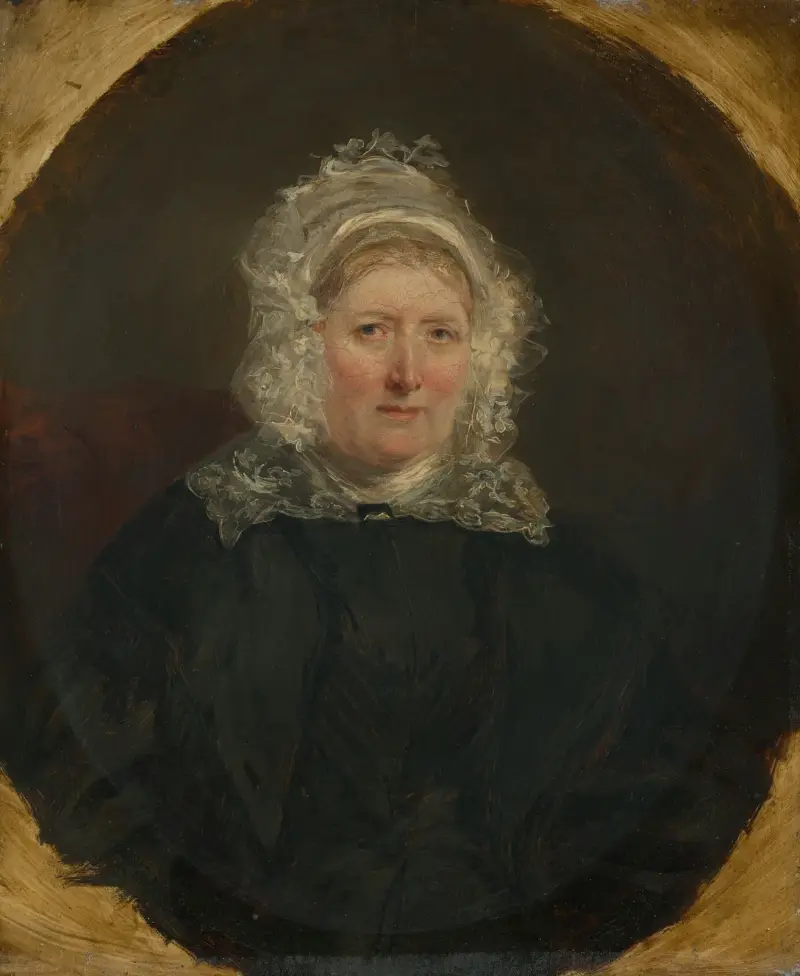 Portrait of Jane Powell, the artist’s mother av William Powell Frith