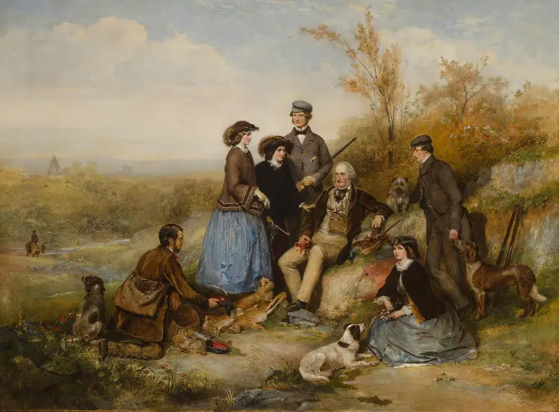 Lovecká společnost, William Powell Frith