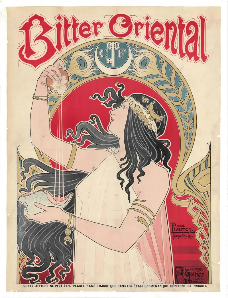 Bitter Oriental, Henri Privat-Livemont