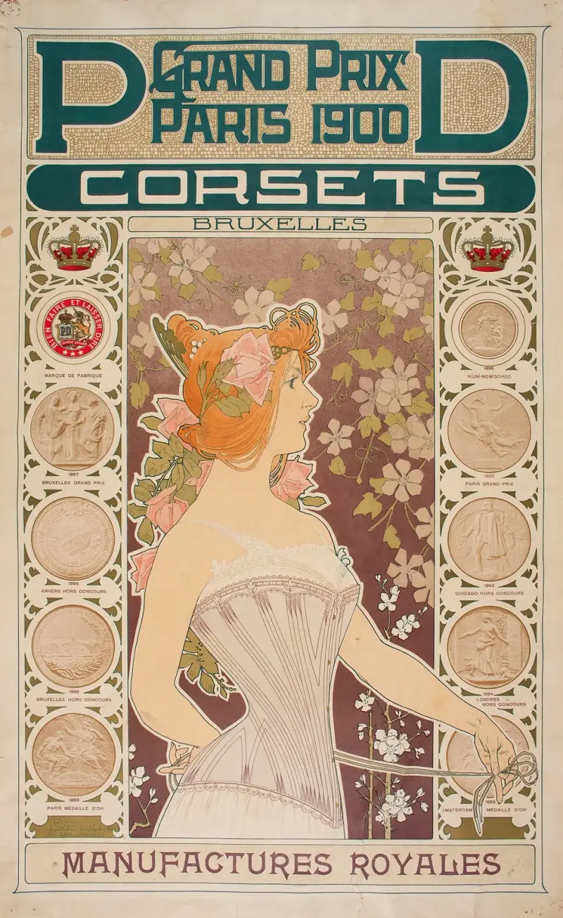 Pd Corsets, Henri Privat-Livemont