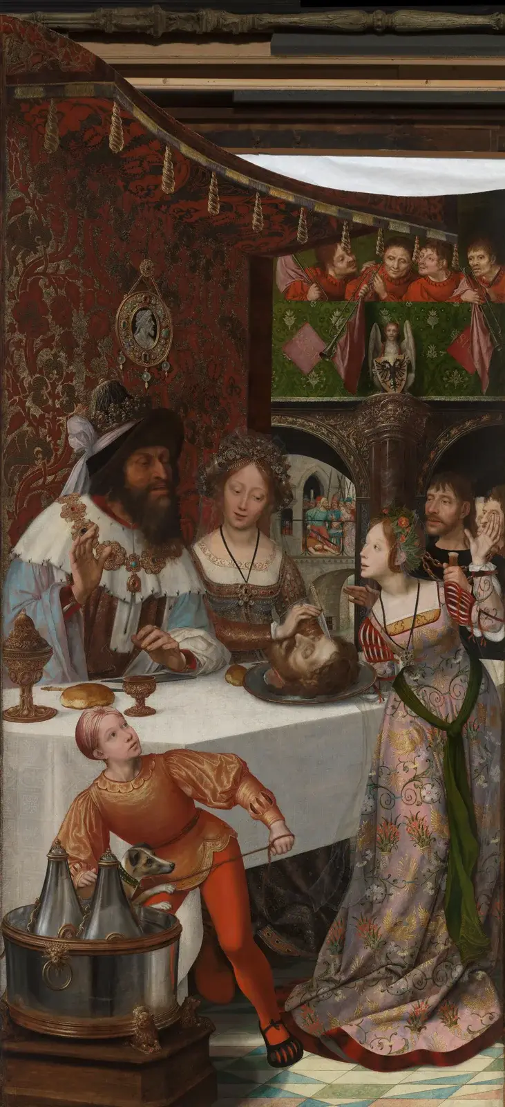 Beheading of John the Baptist av Quentin Massys