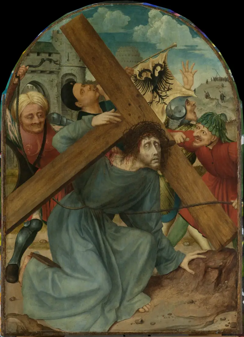 Christ Carrying the Cross av Quentin Massys