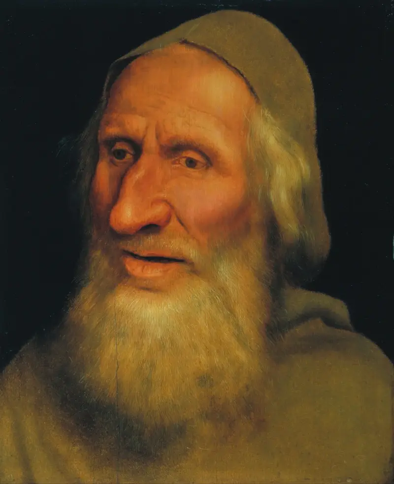 Head of an Old Man av Quentin Massys