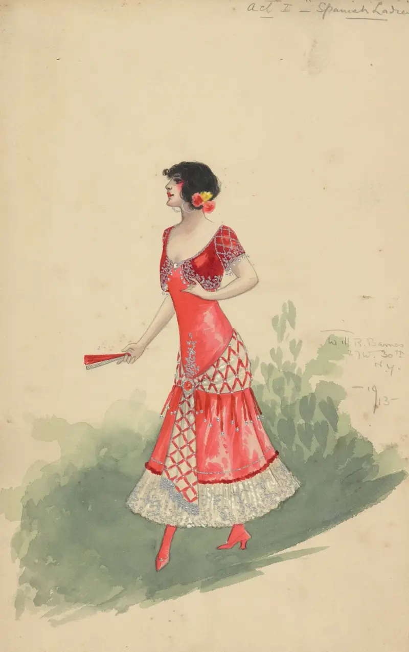 Act I-Spanish Ladies av Will R. Barnes