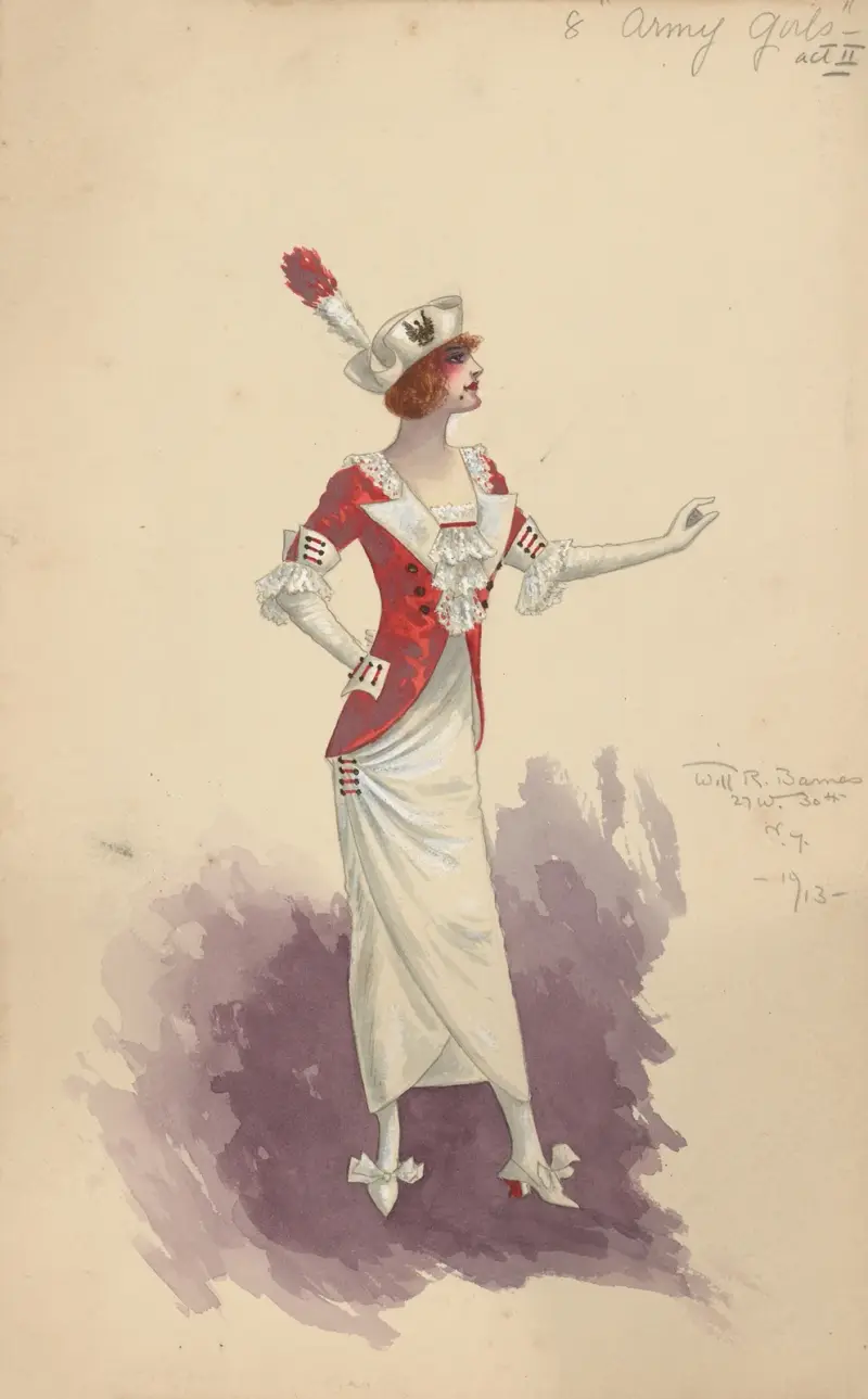 Army Girls-Act II av Will R. Barnes