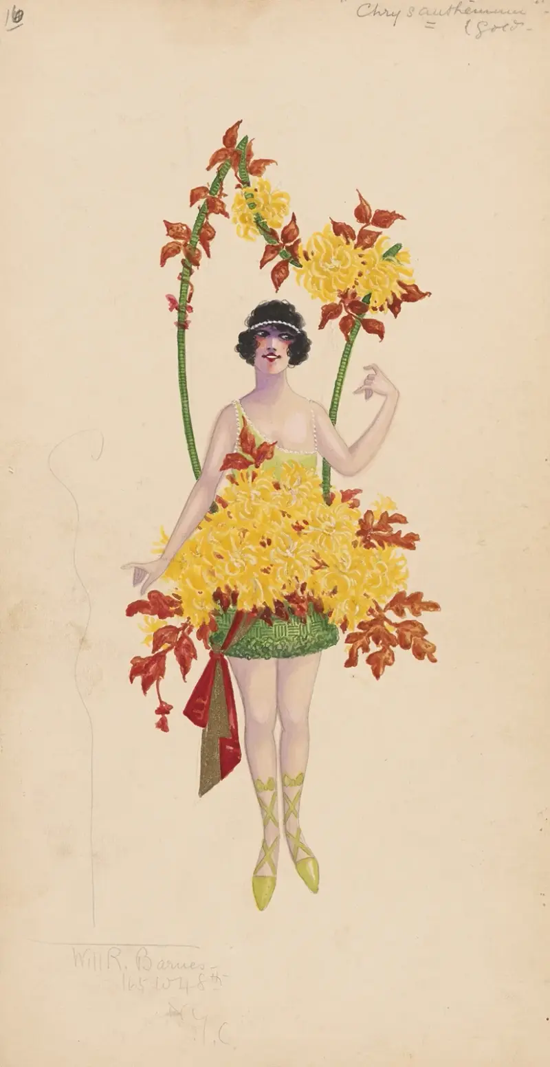 Chrysanthemum (Gold) von Will R. Barnes