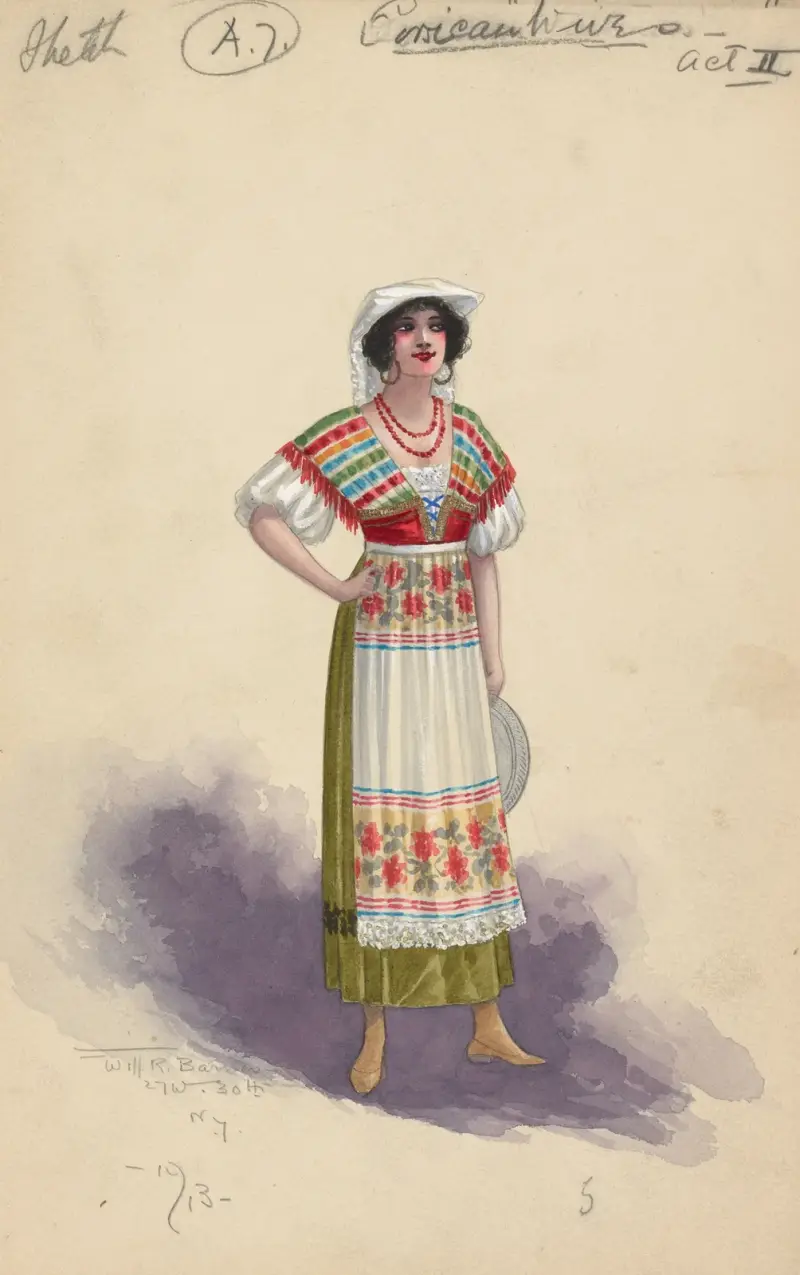 Corsican Wives Act II A. av Will R. Barnes