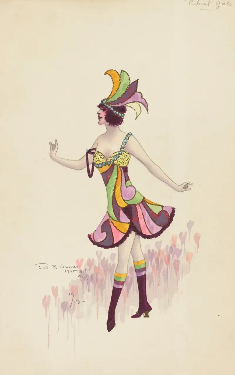 Cubist Girls av Will R. Barnes