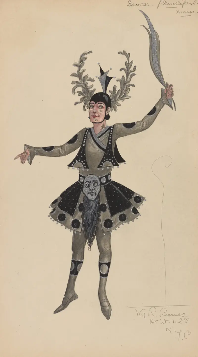 Dancer-Principal-Man av Will R. Barnes