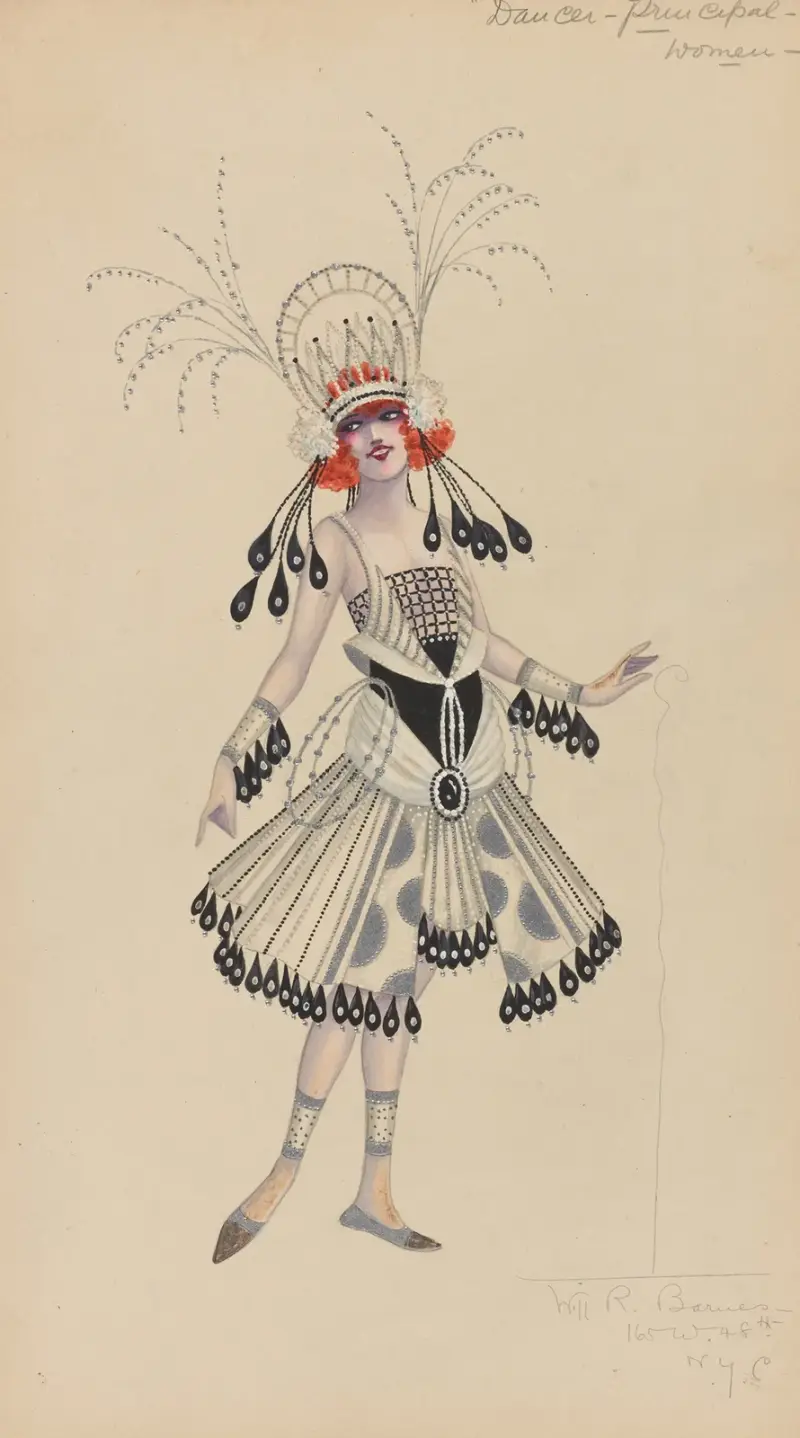 Dancer-Principal-Woman av Will R. Barnes