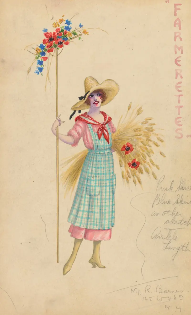Farmerettes av Will R. Barnes