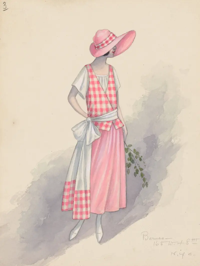 Gingham girl av Will R. Barnes