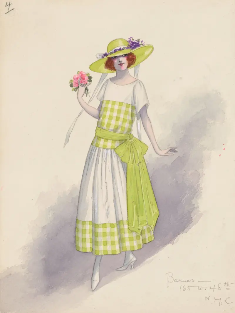 Gingham girl av Will R. Barnes
