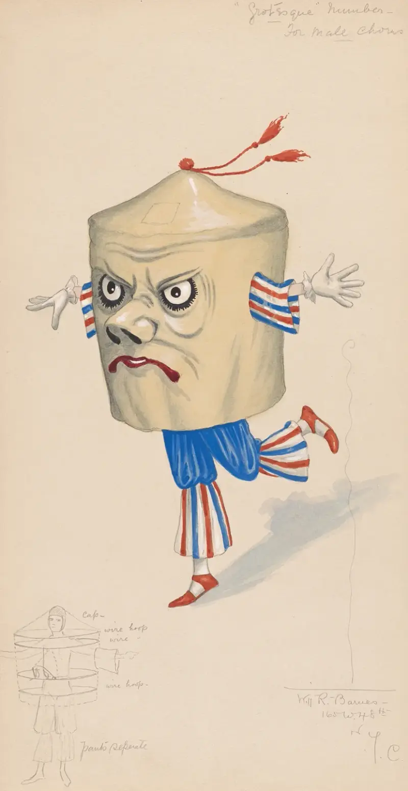 Grotesque Number-For Male Chorus av Will R. Barnes