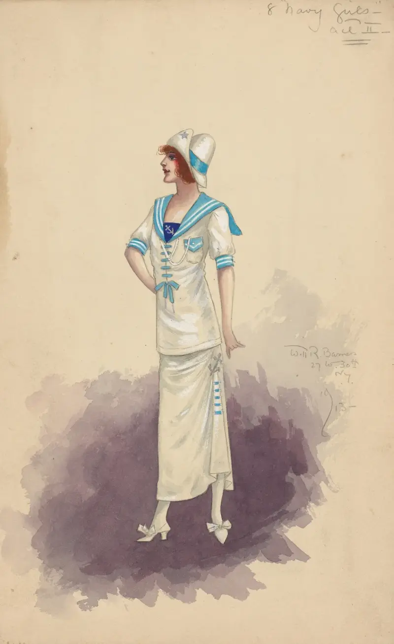 Navy Girls-Act II av Will R. Barnes