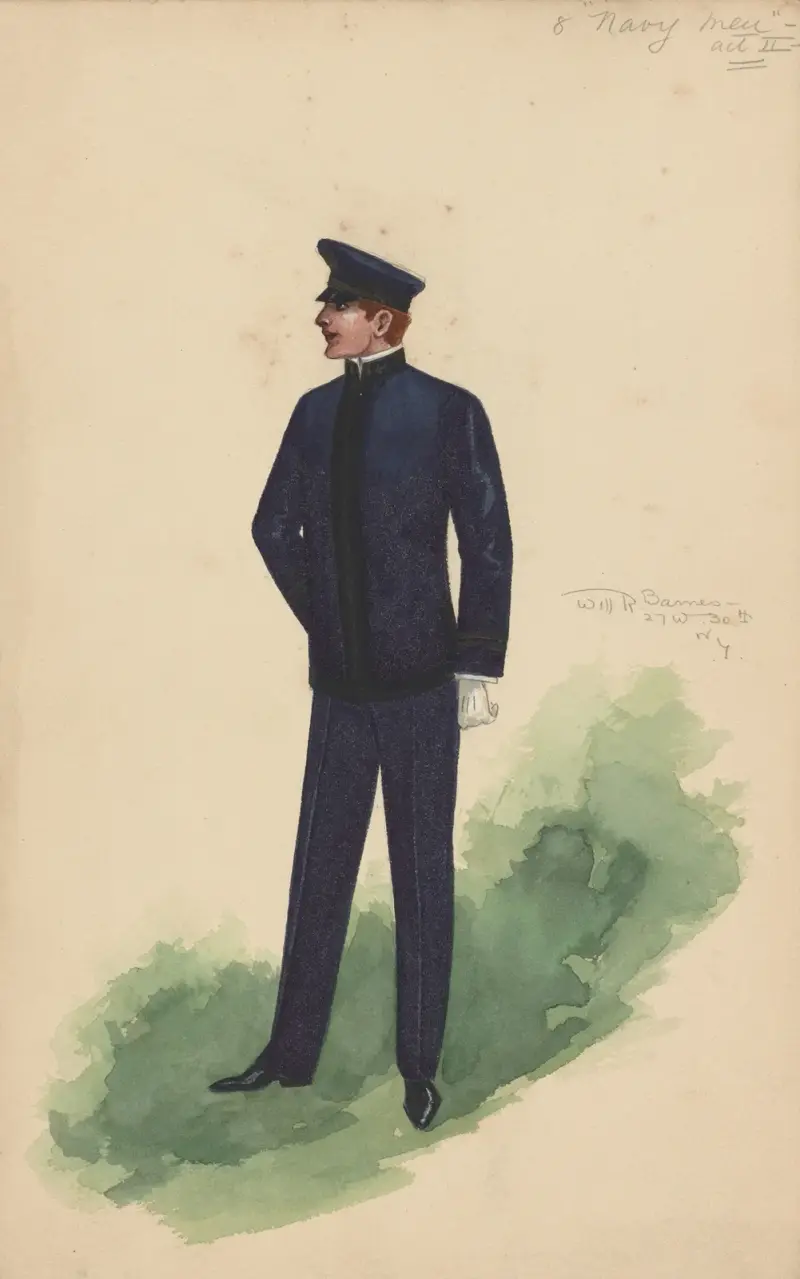 Navy Men-Act II av Will R. Barnes