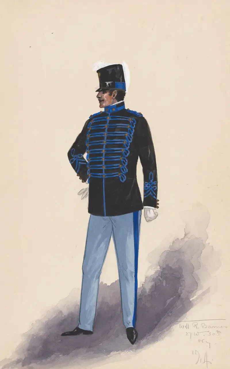 Officersdräkt av Will R. Barnes