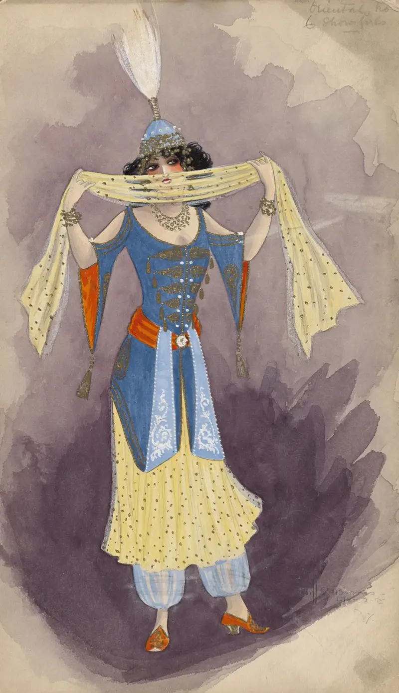 Oriental- Showgirls av Will R. Barnes