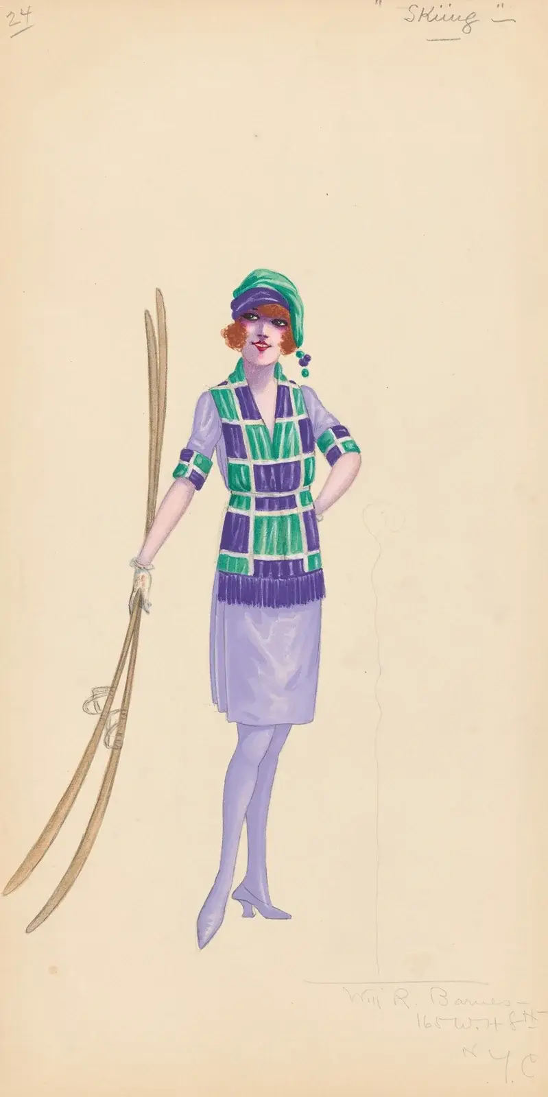 Skiing von Will R. Barnes