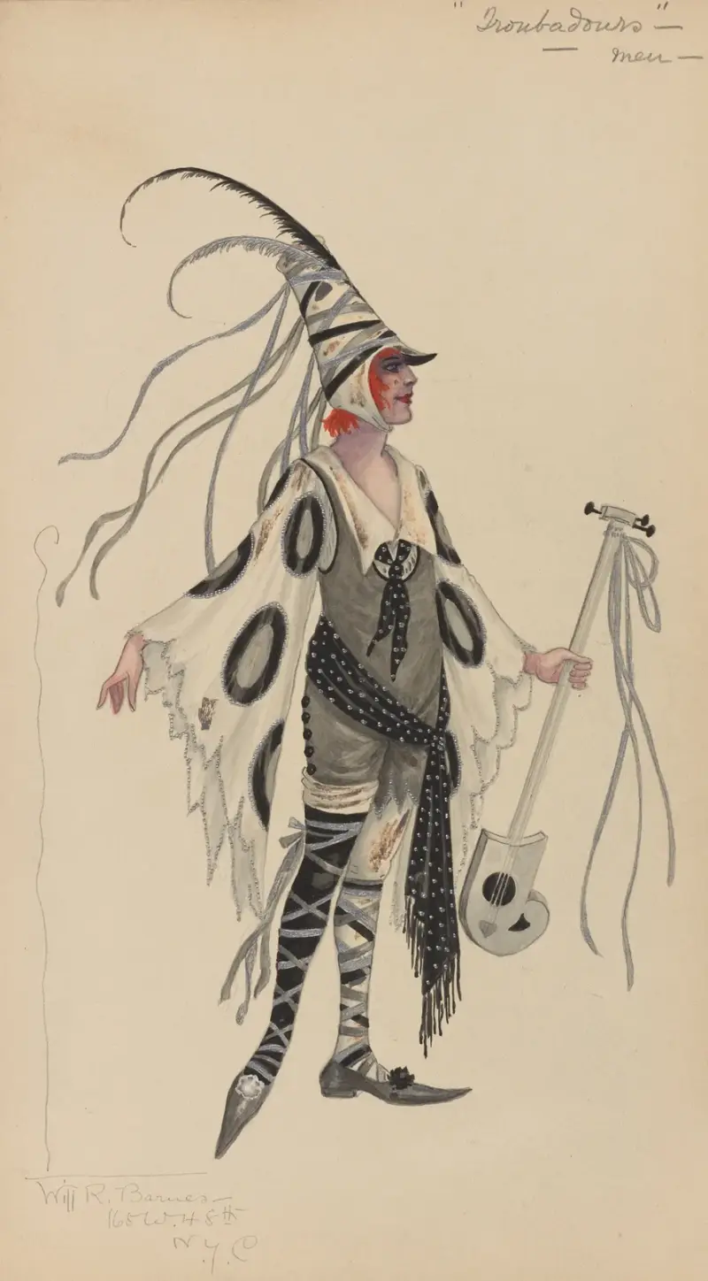 Troubadours-Men av Will R. Barnes