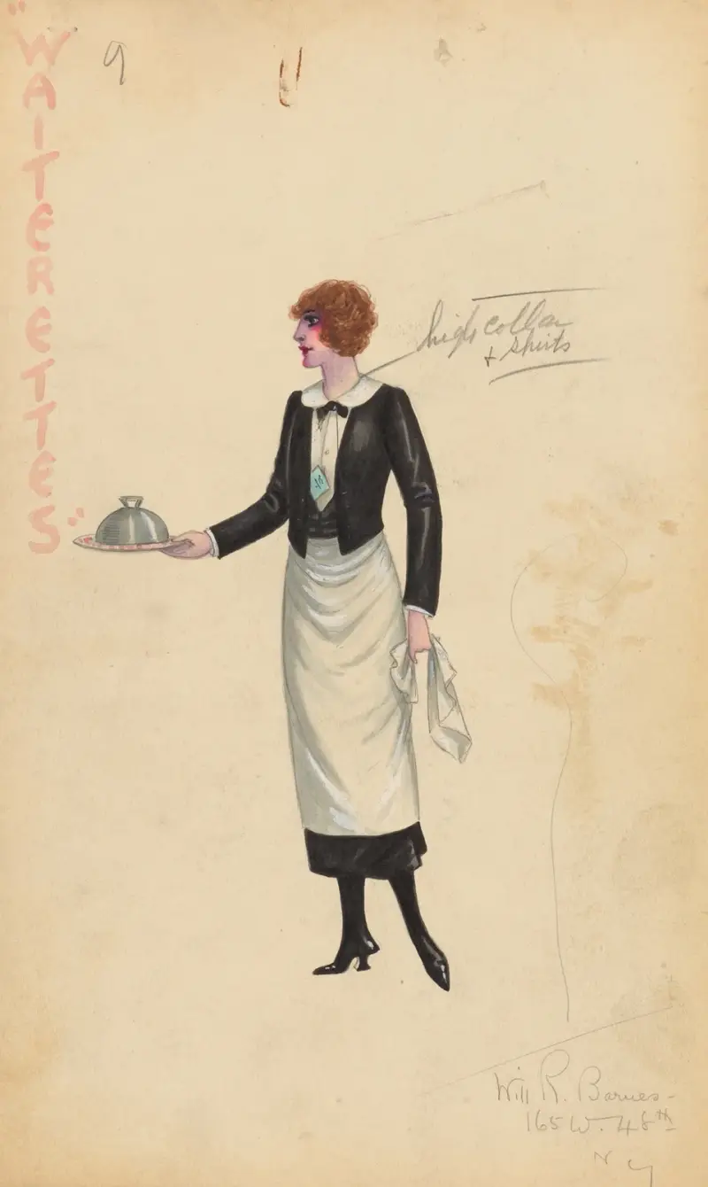 Waiterettes, von Will R. Barnes