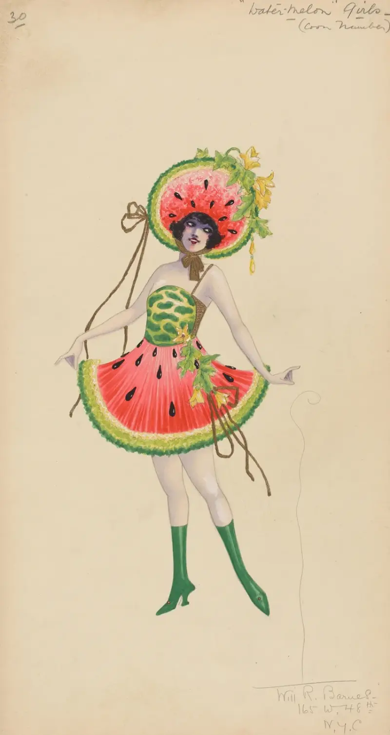 Wassermelonen-Mädchen (Coon Number) von Will R. Barnes