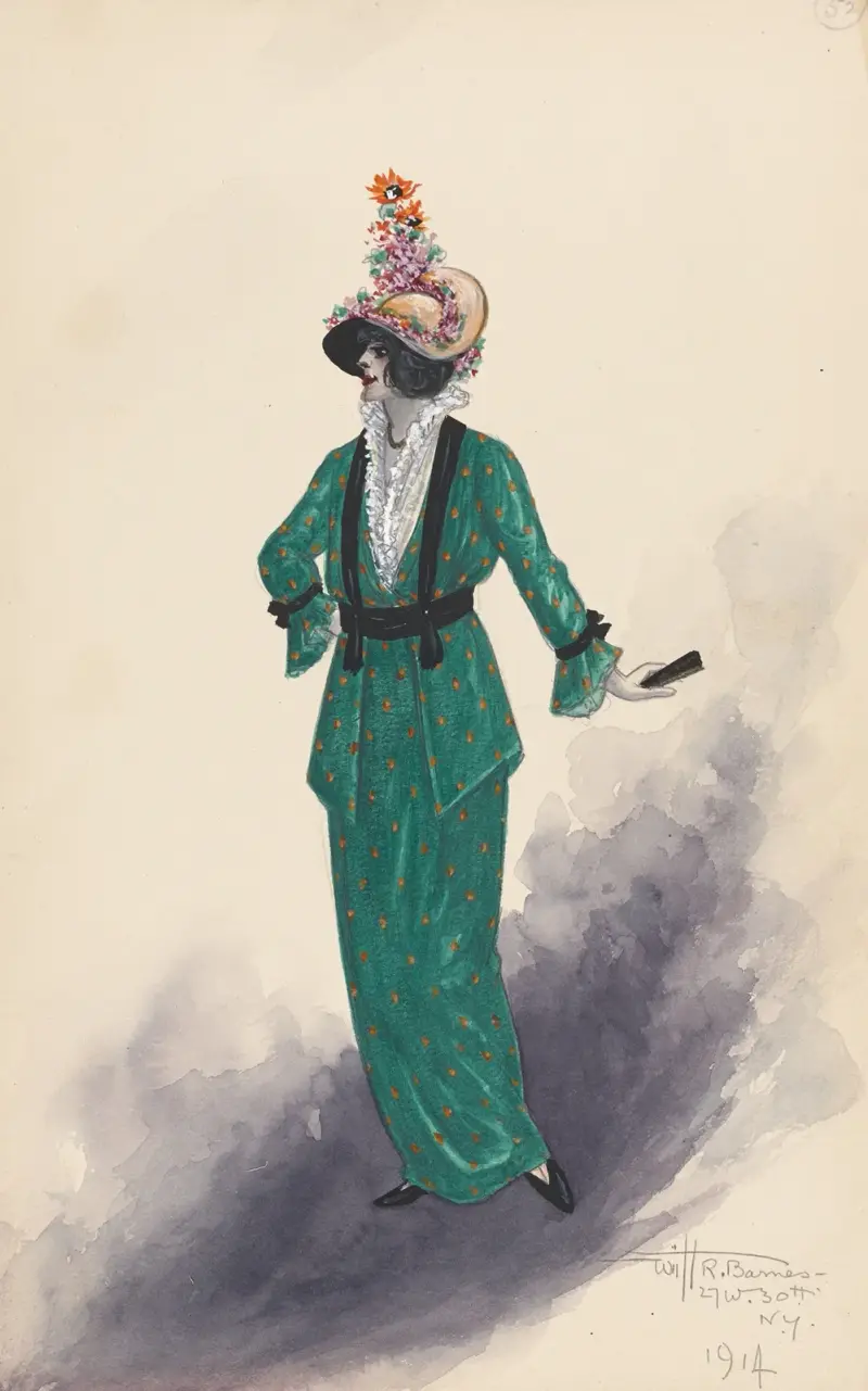 Kostium kobiecy, 1914 – nr 1, Will R. Barnes