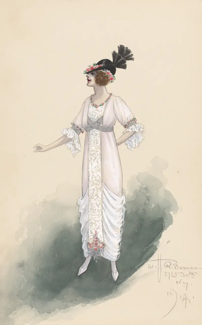Kostium damski, 1914 – nr 3, Will R. Barnes
