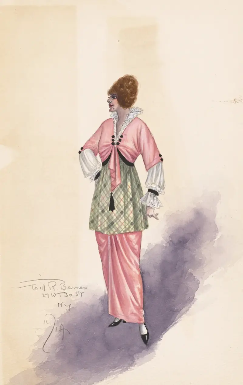 Damdräkt, 1914 – nr 2, Will R. Barnes