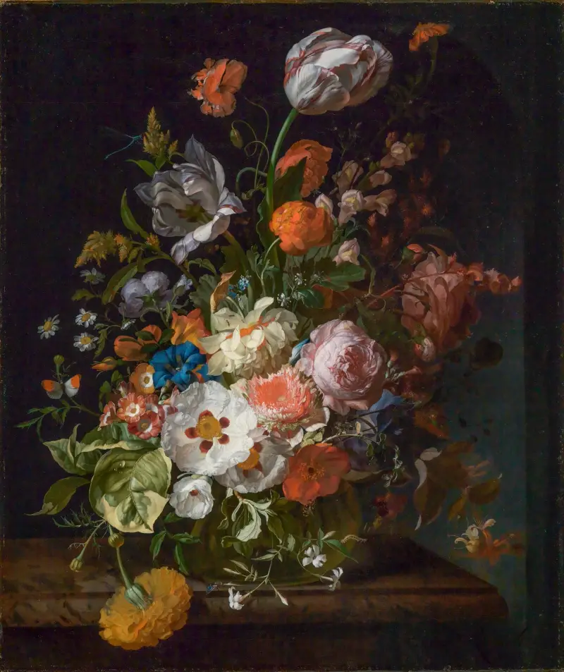 Květinová kytice, Rachel Ruysch