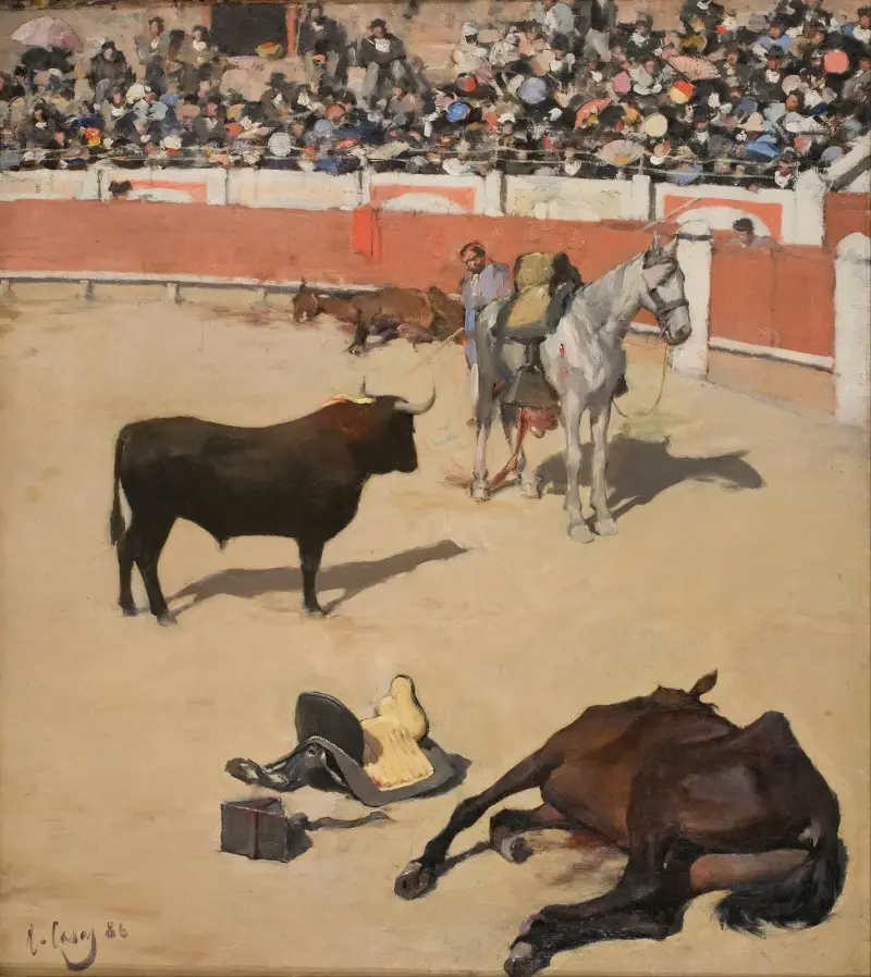 Býci (Mrtví koně), Ramón Casas