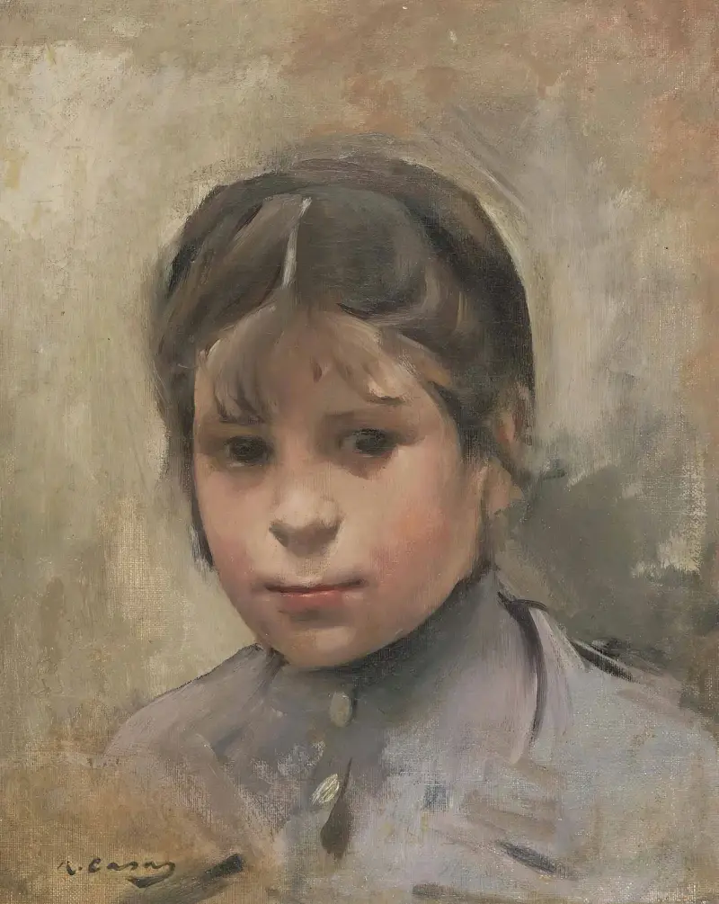 Dívka (Portrét dívky), Ramón Casas