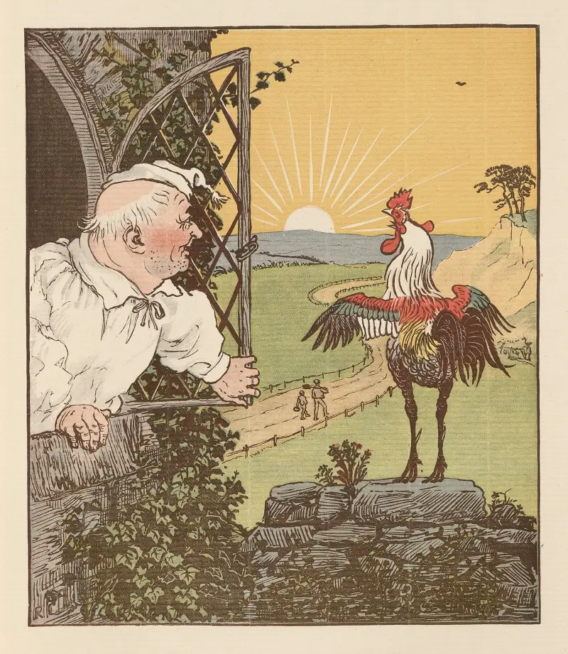 The House that Jack Built Pl.8 av Randolph Caldecott