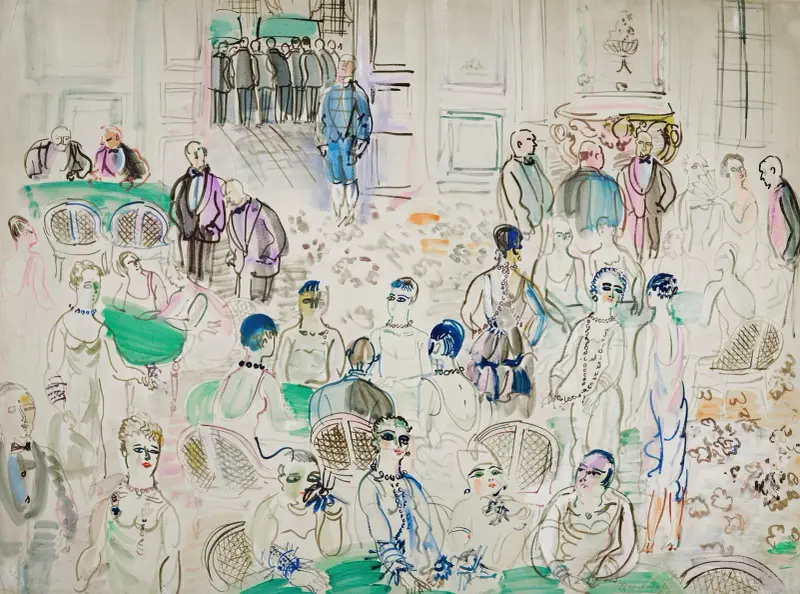 På kasinot av Raoul Dufy