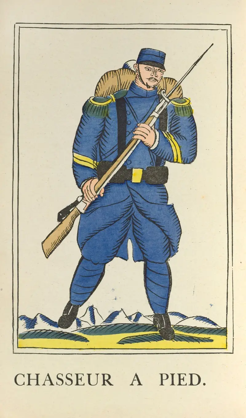 Fotsoldat av Raoul Dufy