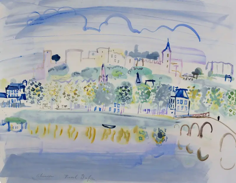 Chinon (Quinone) av Raoul Dufy