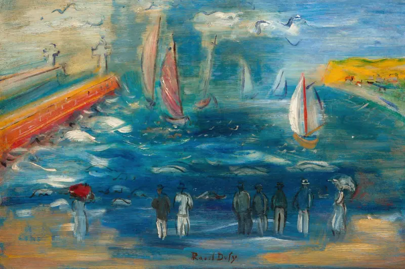 Départ des régates av Raoul Dufy