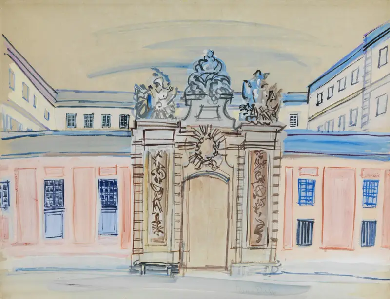 Hôtel Berthier Versailles av Raoul Dufy