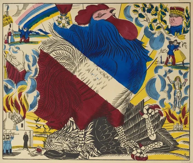 Slutet på det stora kriget av Raoul Dufy
