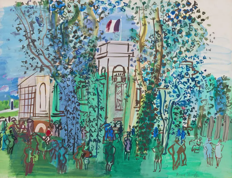 Vägningen i Deauville av Raoul Dufy