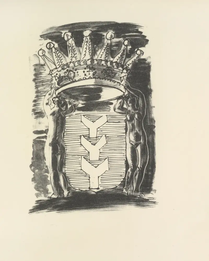 Den mördade poeten Pl.04 av Raoul Dufy