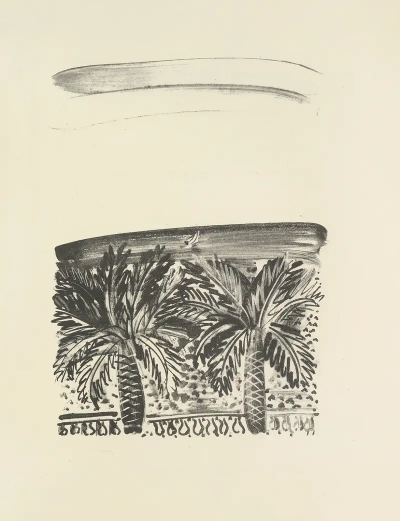 Den mördade poeten Pl.08 av Raoul Dufy