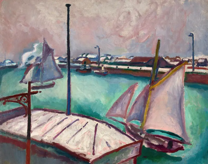 Båtarna av Raoul Dufy