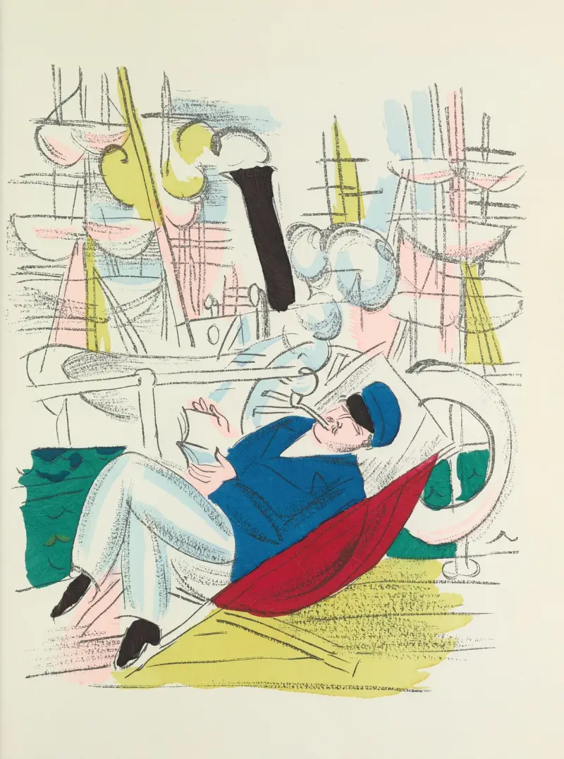 Madrigaux pl 7 av Raoul Dufy