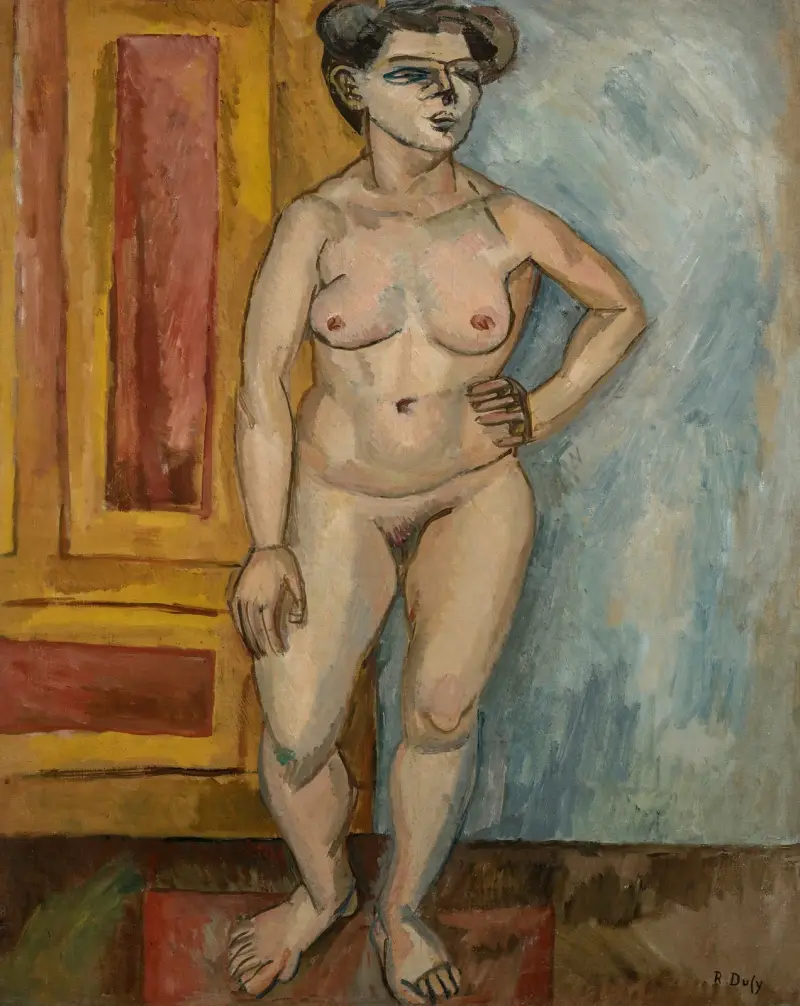 Naken stående av Raoul Dufy