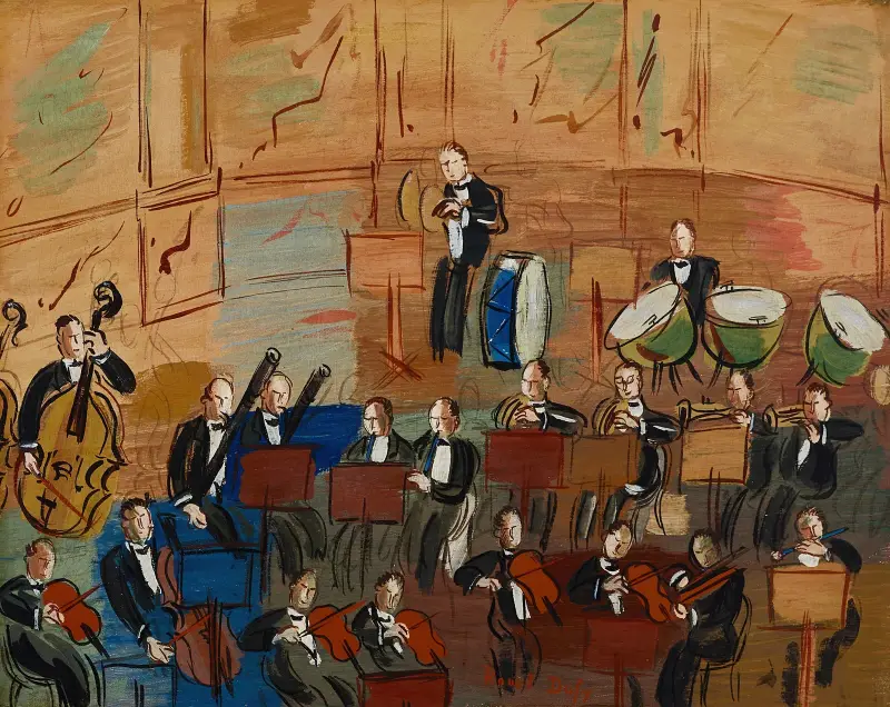 Orchestre av Raoul Dufy