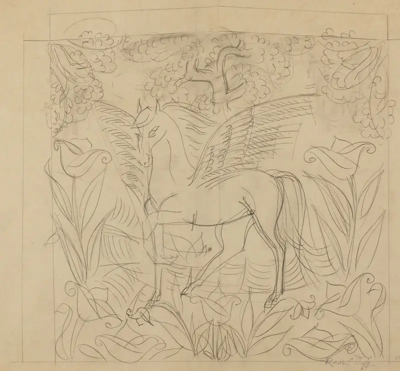 Pégase av Raoul Dufy